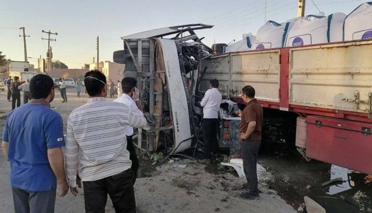 حادث السير في إيران