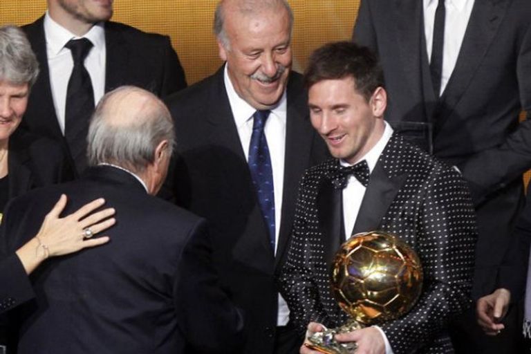 ليونيل ميسي وزين الدين زيدان