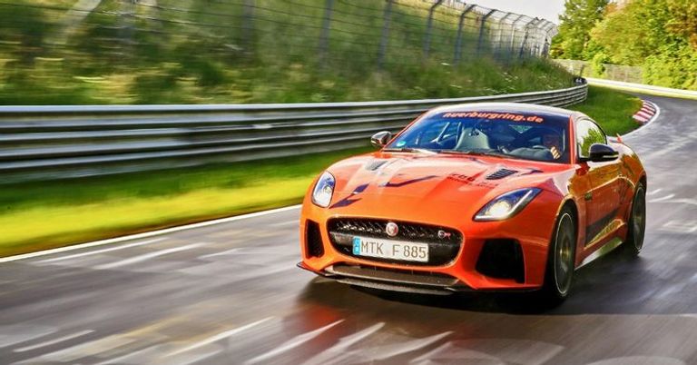 طراز Jaguar F-Type SVR طراز Mercedes Benz SLS AMG