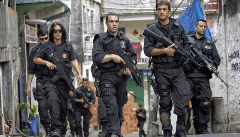 عناصر من الشرطة البرازيلية- أرشيفية