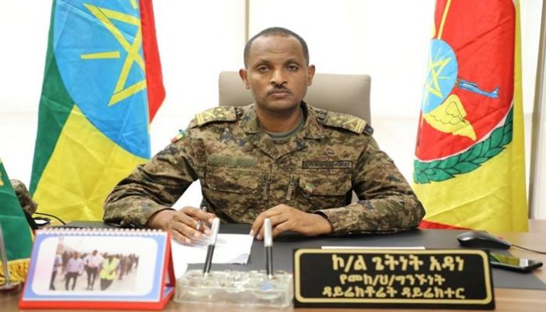 العقيد قيتنت أدانا مدير العلاقات العامة للجيش الإثيوبي