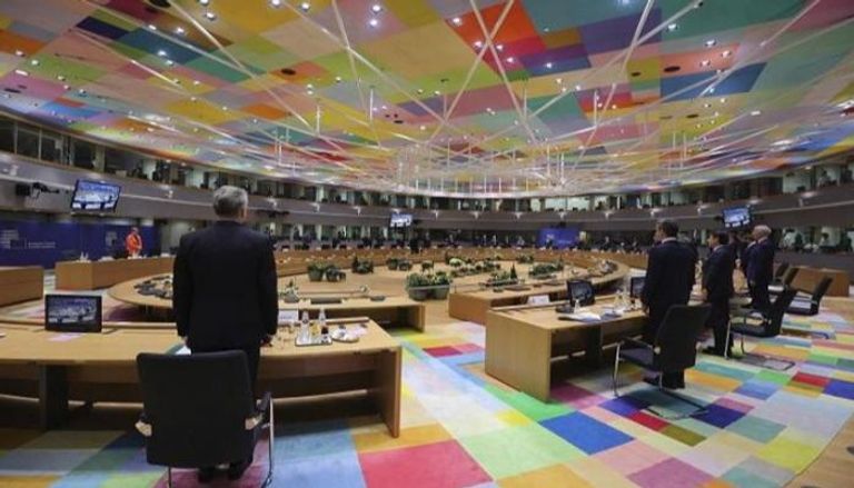 قادة الاتحاد الأوروبي خلال اجتماع سابق في بروكسل - أ.ف.ب