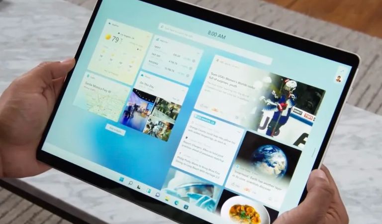 خاصية Widgets لدعم صناع المحتوى والكتاب المحليين ويندوز 11