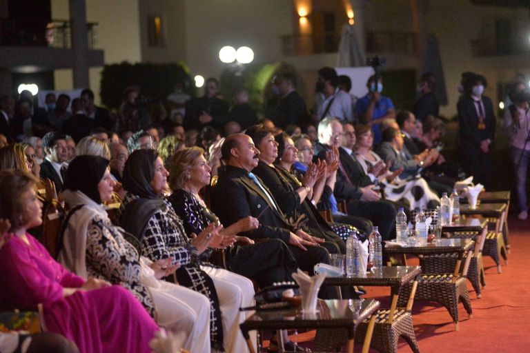 جانب من حفل افتتاح مهرجان أسوان لسينما المرأة