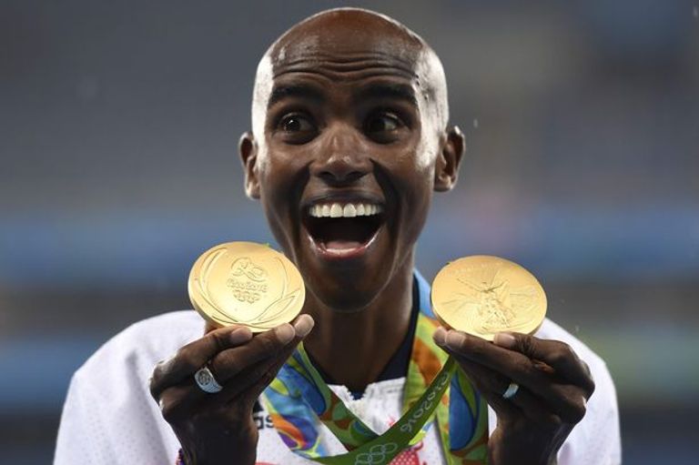 محمد فرح حصد 4 ميداليات أولمبية من قبل