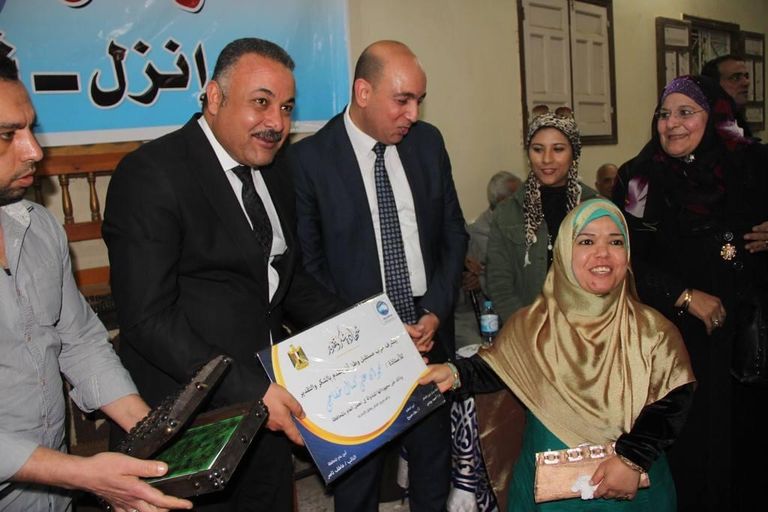جانب من احتفالية ملكة جمال العرب لقصار القامة
