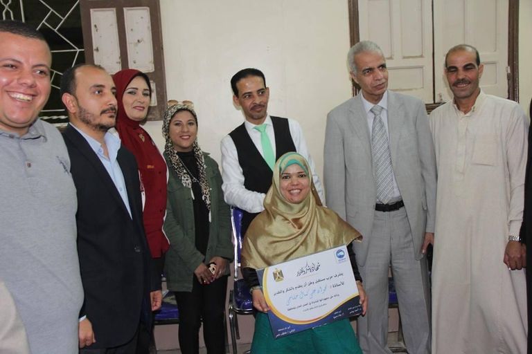 جانب من احتفالية ملكة جمال العرب لقصار القامة