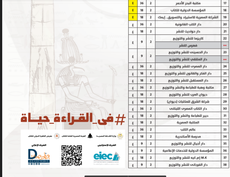 خريطة معرض القاهرة الدولي للكتاب 2021 ملصق معرض القاهرة الدولي للكتاب 2021