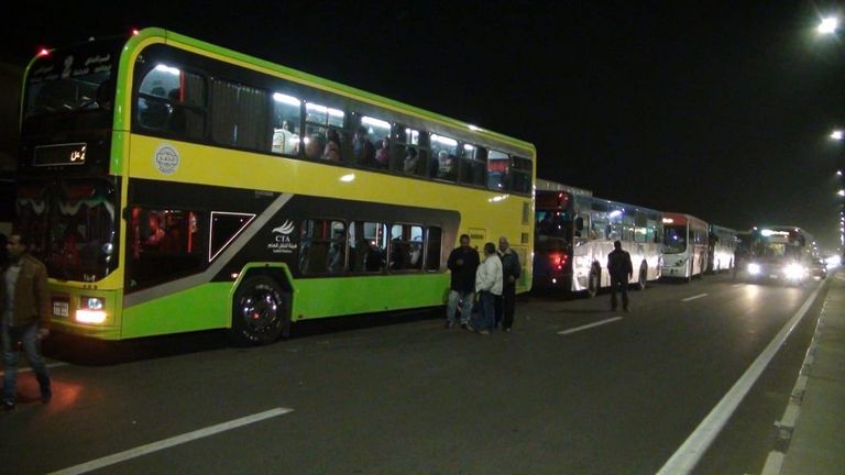 أتوبيسات معرض القاهرة للكتاب 2021