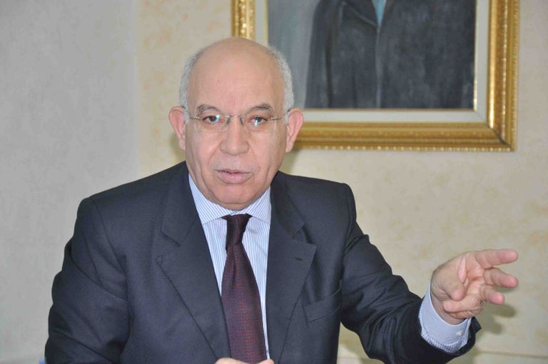 عبد العزيز رحابي وزير الاعلام الجزائري الأسبق - أرشيفية جانب من مشاروات الرئيس الجزائري مع حزب جبهة التحرير لتشكيل الحكومة الجديدة