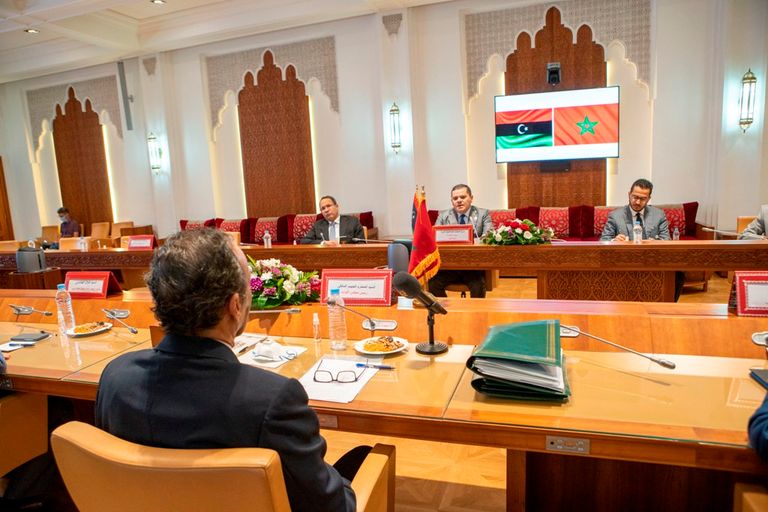 عبدالحميد الدبيبة رفقة لحبيب المالكي