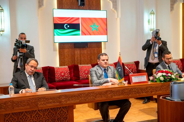 عبدالحميد الدبيبة رفقة لحبيب المالكي