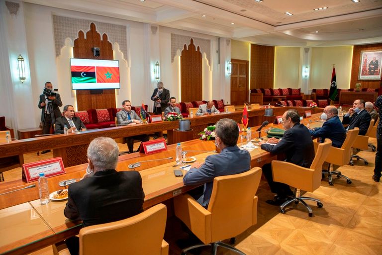 عبدالحميد الدبيبة رفقة لحبيب المالكي