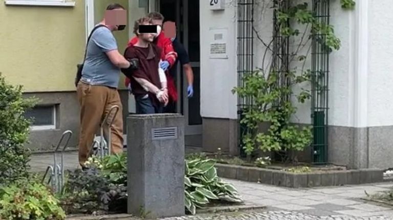 موقع هجوم الطعن في إرفورت