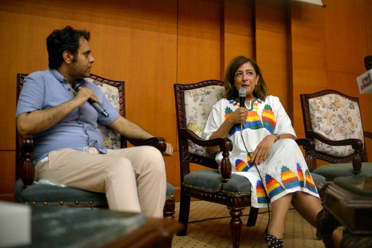 المخرجة الفلسطينية نجوى نجار 