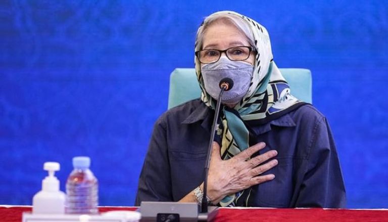 مينو محرز عضو اللجنة الحكومية الإيرانية الخاصة بمكافحة كورونا