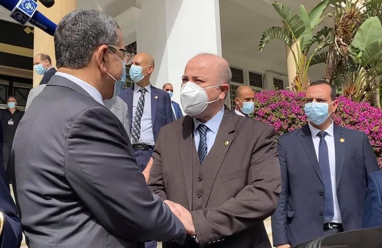 أيمن بن عبد الرحمن رئيس الوزراء الجزائري الجديد - أرشيفية