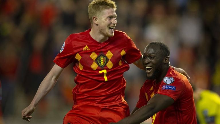 روميلو لوكاكو وكيفن دي بروين