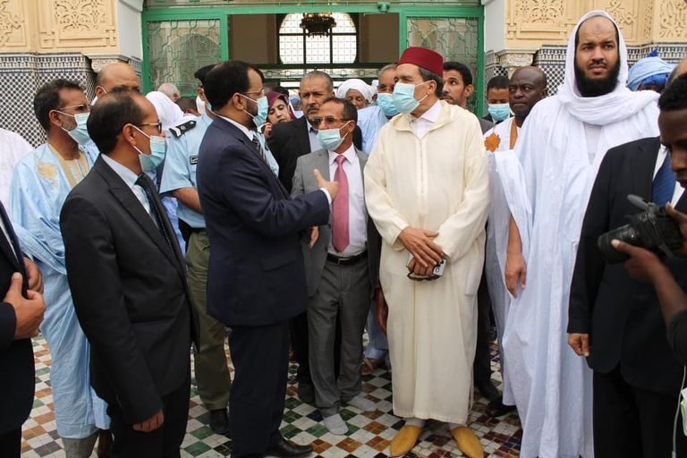 من افتتاح الأيام الثقافية المغربية بموريتانيا