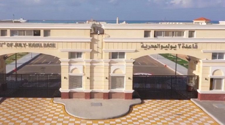 مصر تفتتح قاعدة 3 يوليو العسكرية غرب البلاد