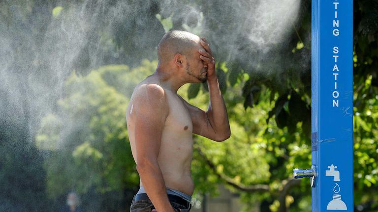 موجة حر غير مسبوقة تضرب مقاطعة بريتيش كولومبيا غرب كندا