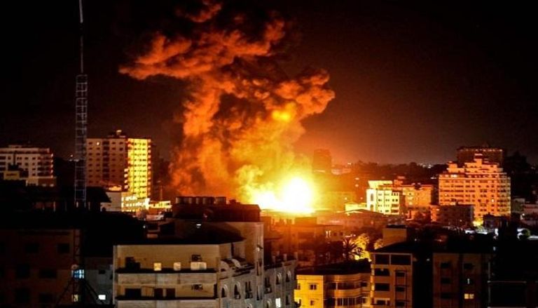 غارة إسرائيلية سابقة على غزة