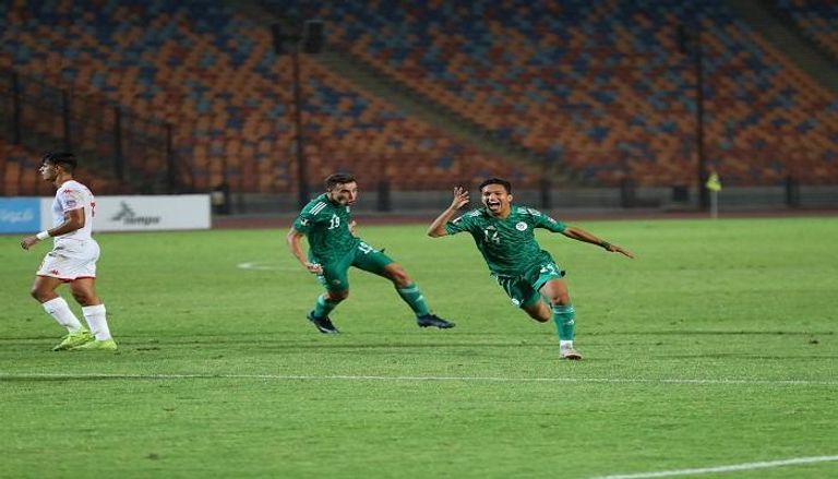 منتخب الجزائر ضد تونس في كأس العرب للشباب