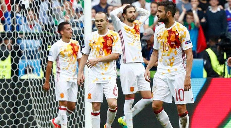 حسرة إسبانيا في 2016