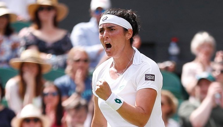 أنس جابر تواصل كتابة التاريج في ويمبلدون