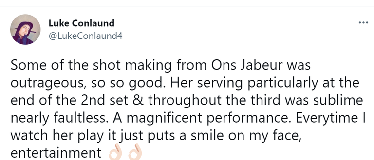 أنس جابر تواصل كتابة التاريخ في ويمبلدون