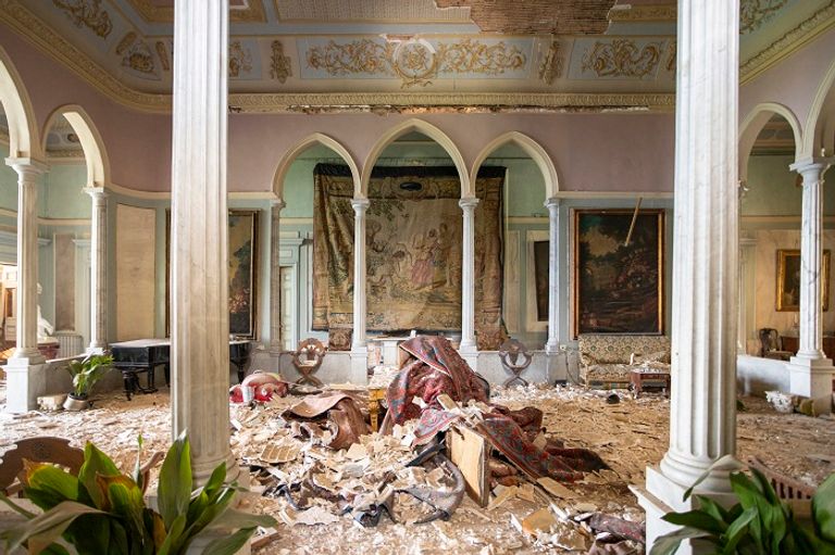 مرفأ بيروت بعدسة ضيا مراد