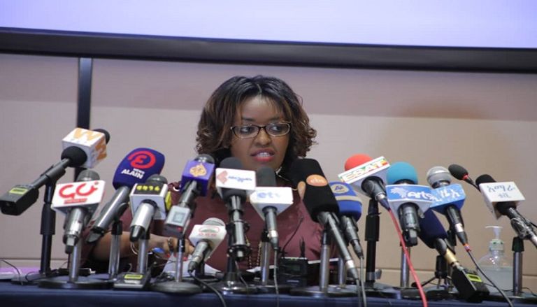  المؤتمر الصحفي لإعلان نتائج الانتخابات في إثيوبيا