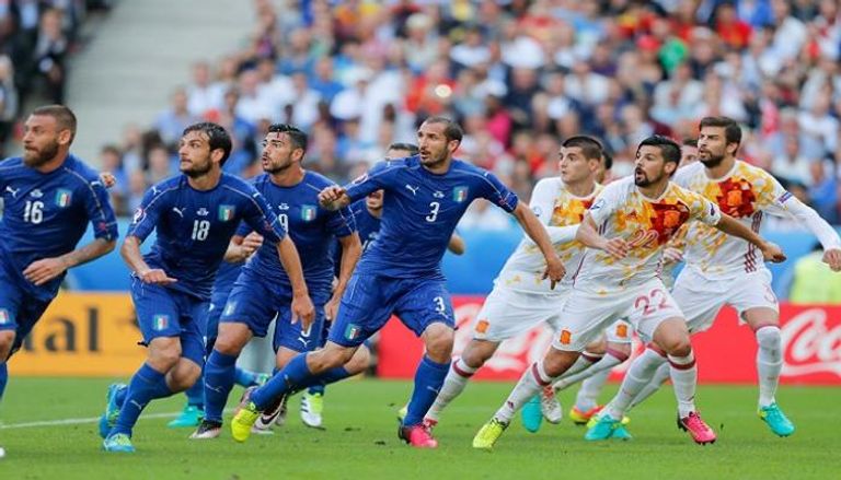 إيطاليا ضد إسبانيا من مواجهة سابقة في كأس أمم أوروبا