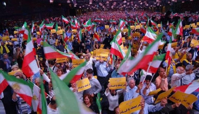 مظاهرات للمعارضة الإيرانية