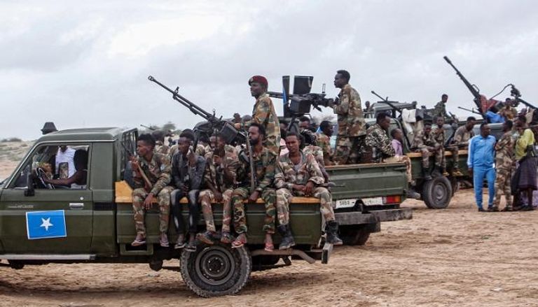 قوة عسكرية من الجيش الصومالي- الفرنسية