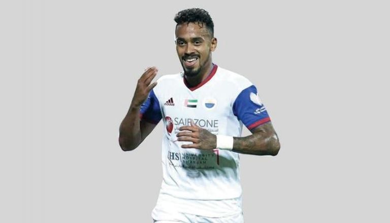 كايو لوكاس نجم الشارقة الإماراتي