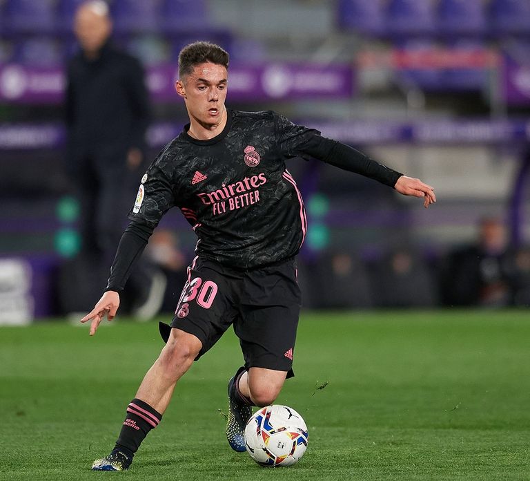 سيرجيو أريباس لاعب ريال مدريد الشاب كارلو أنشيلوتي مدرب ريال مدريد