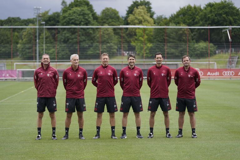 الجهاز الفني الجديد لبايرن ميونيخ تقديم مدرب بايرن ميونخ الجديد جوليان ناجسلمانناجلسمان