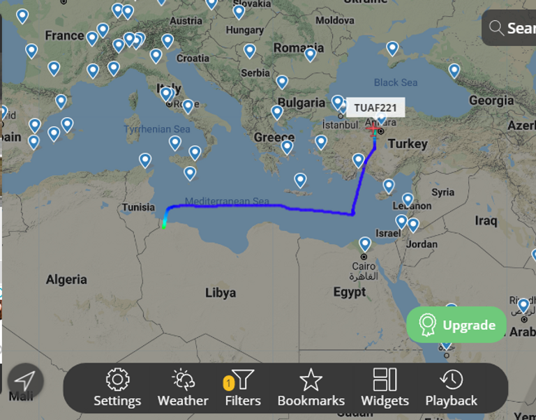 طائرة الشحن العسكري التركية - أرشيفية