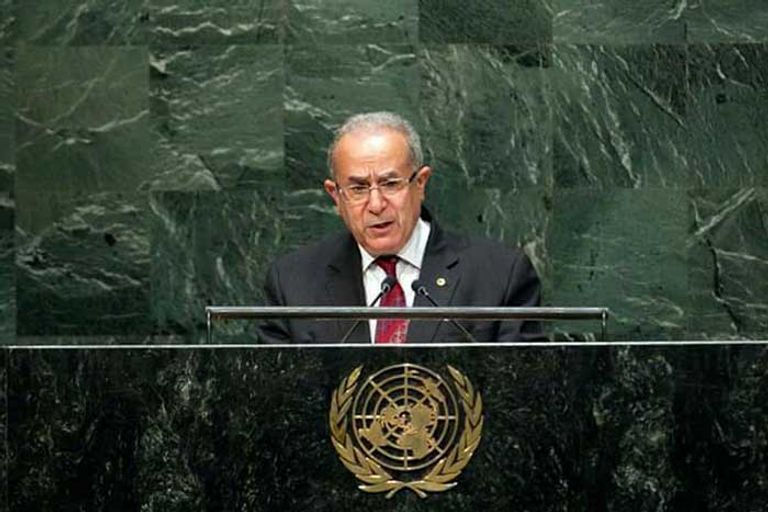 وزير الخارجية الجزائري الجديد رمطان لعمامرة - أرشيفية