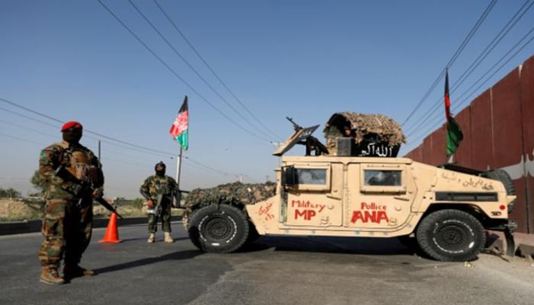 نقطة تفتيش تابعة للجيش الأفغاني