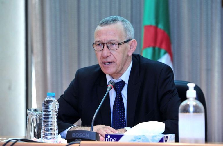 عمار بلحيمر وزير الاتصال الجزائري الرئيس الجزائري عبد المجيد تبون