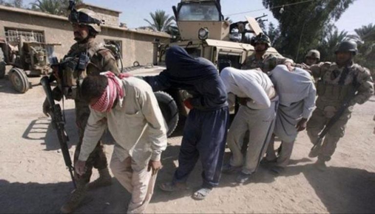 عناصر إرهابية في قبضة القوات الأمنية العراقية - أرشيفية