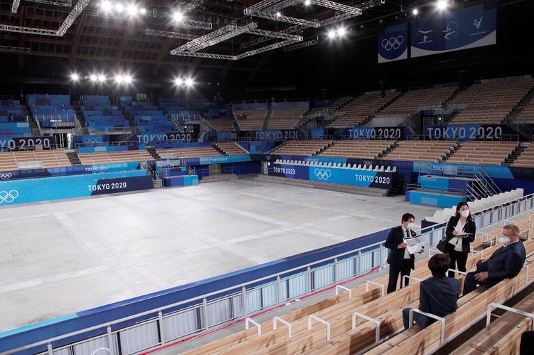 صورة من الداخل لمركز أرياكي للجمباز أولمبياد طوكيو 2020