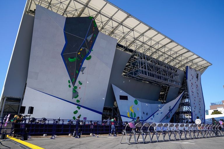 منظر لمنتزه أومي أوربان الرياضي حيث ستقام منافسات التسلق أولمبياد طوكيو 2020