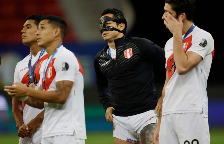 فرحة كولومبيا ببرونزية كوبا أمريكا 2021