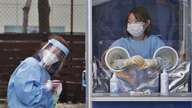 إصابات جديدة في كوريا الجنوبية كورونا حول العالم