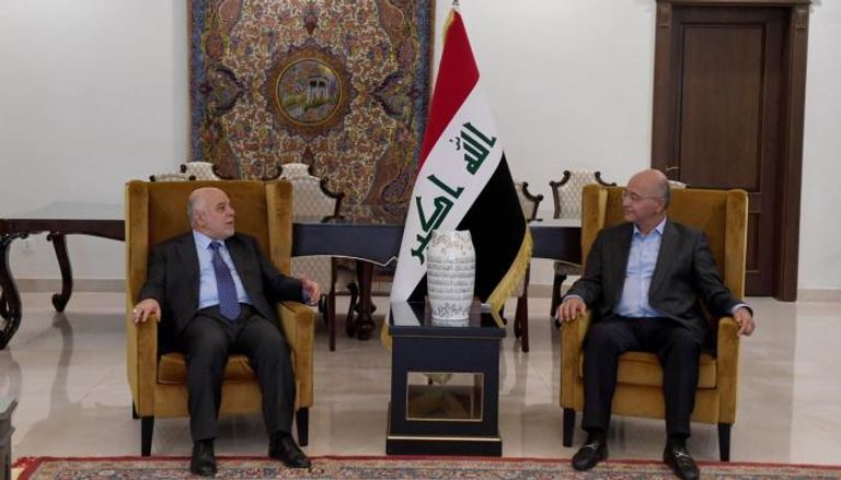 الرئيس العراقي ورئيس الوزراء السابق حيدر العبادي