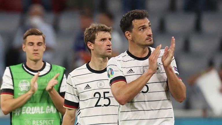 منتخب ألمانيا وتوماس مولر في يورو 2020 كيليان مبابي ضد ألمانيا