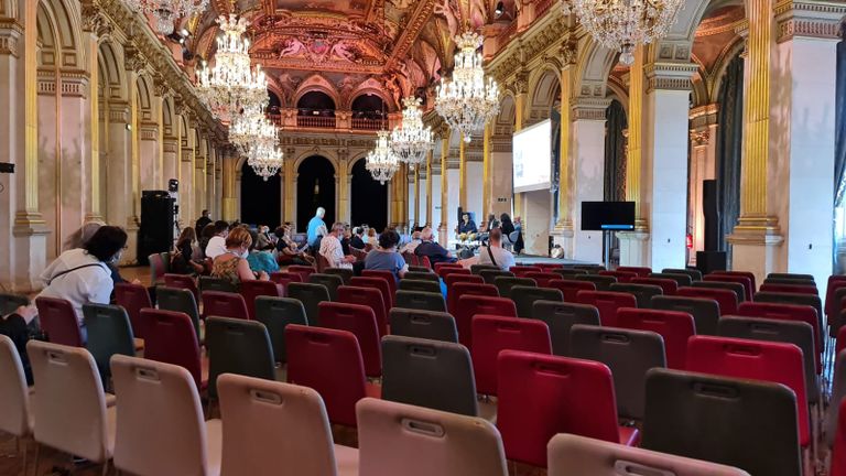 جانب من فعاليات معرض المغرب العربي للكتاب